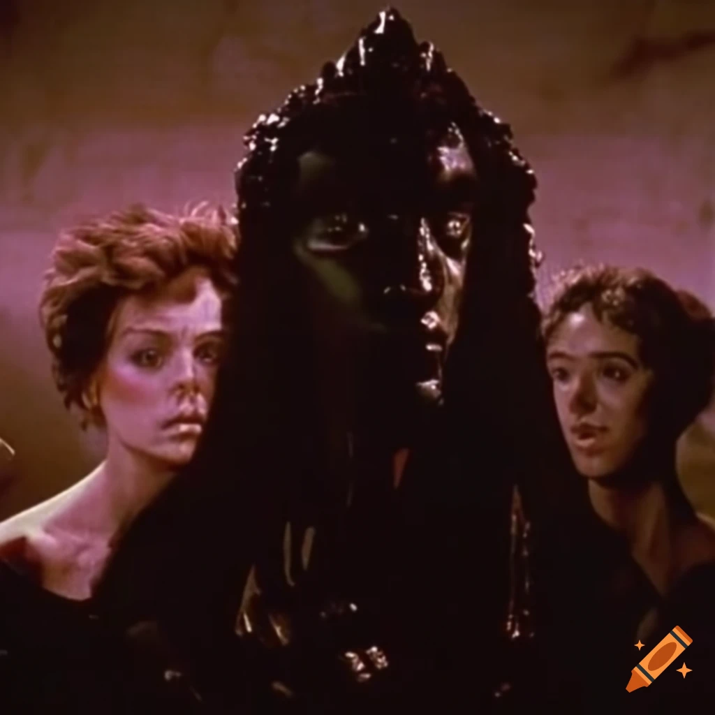 Promotional image for The Chasms of Eternity, a 1989 French sci-fi horror series