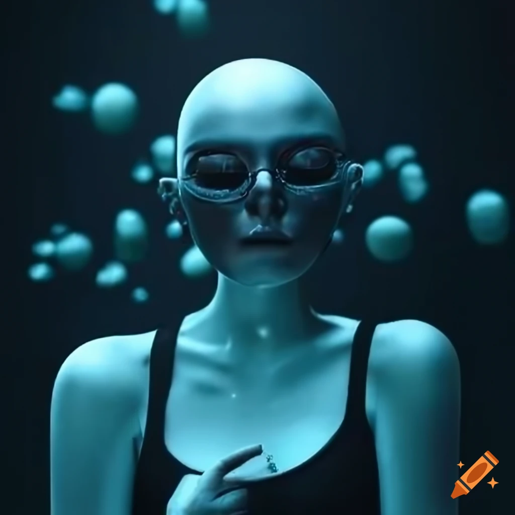 Abstract art piece with vibrant colors and geometric shapes on Craiyon