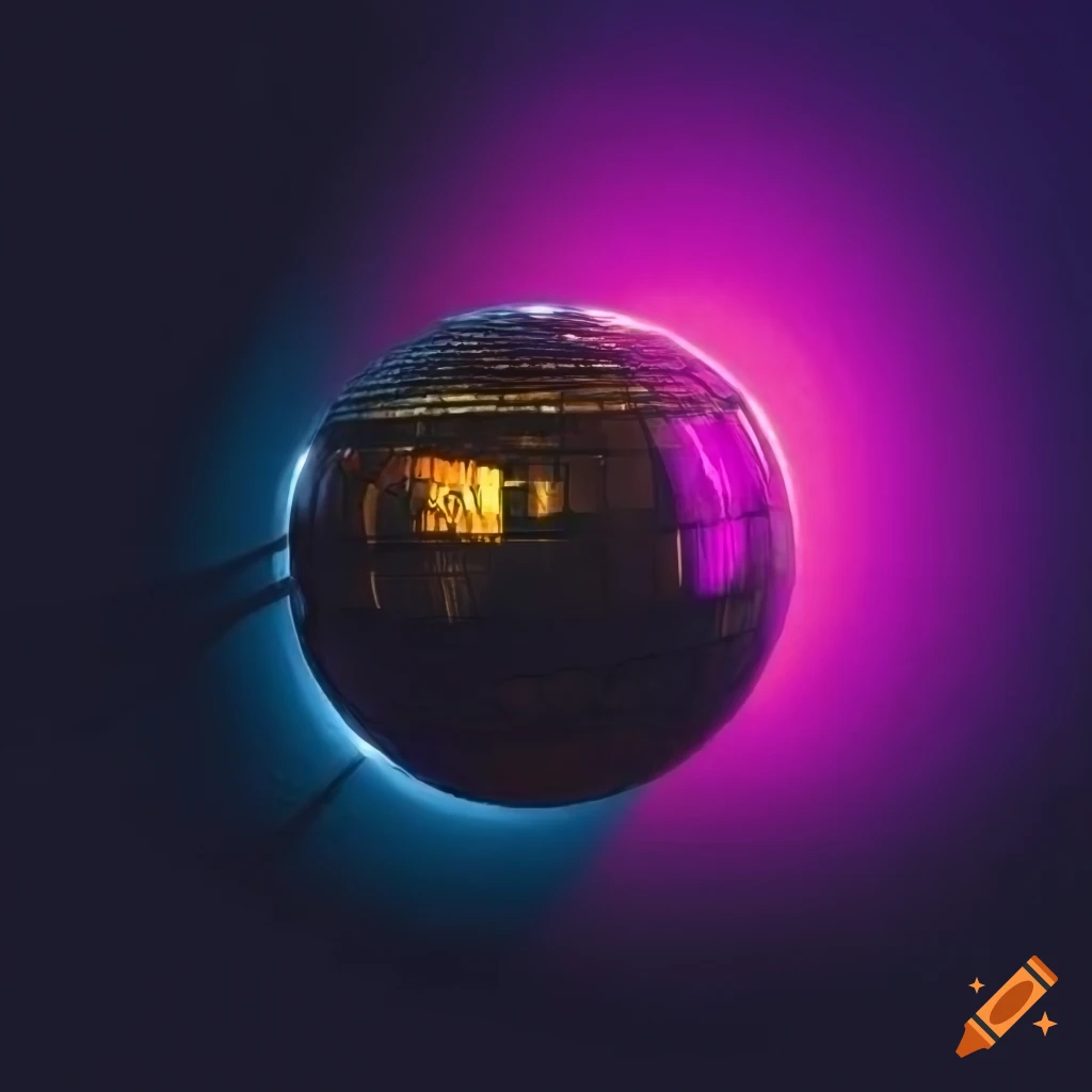 An evening in Monti album cover featuring a dark neighborhood in Rome with a subway line and a cup