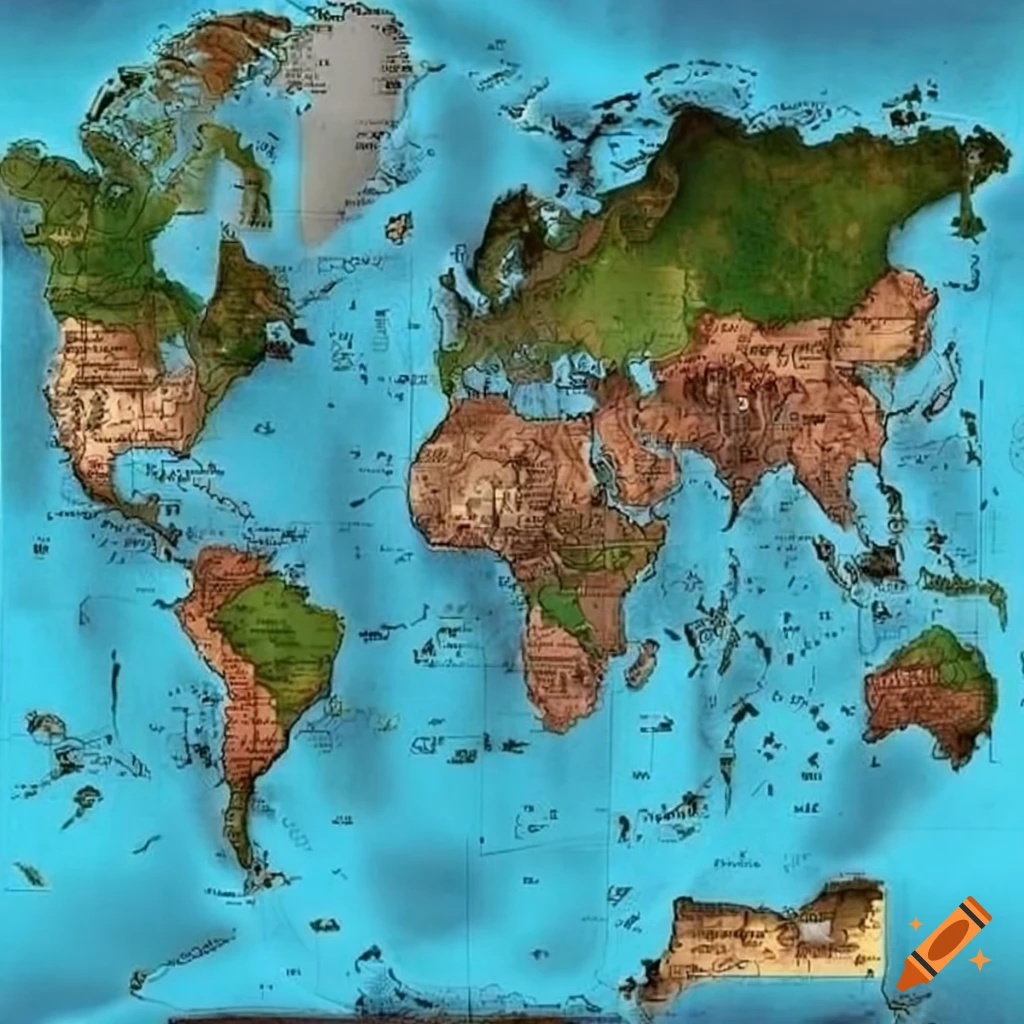 Map of the world