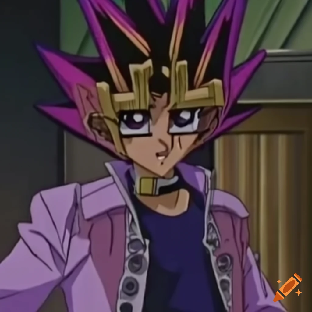 Yugi Muto in a 1980s sitcom setting