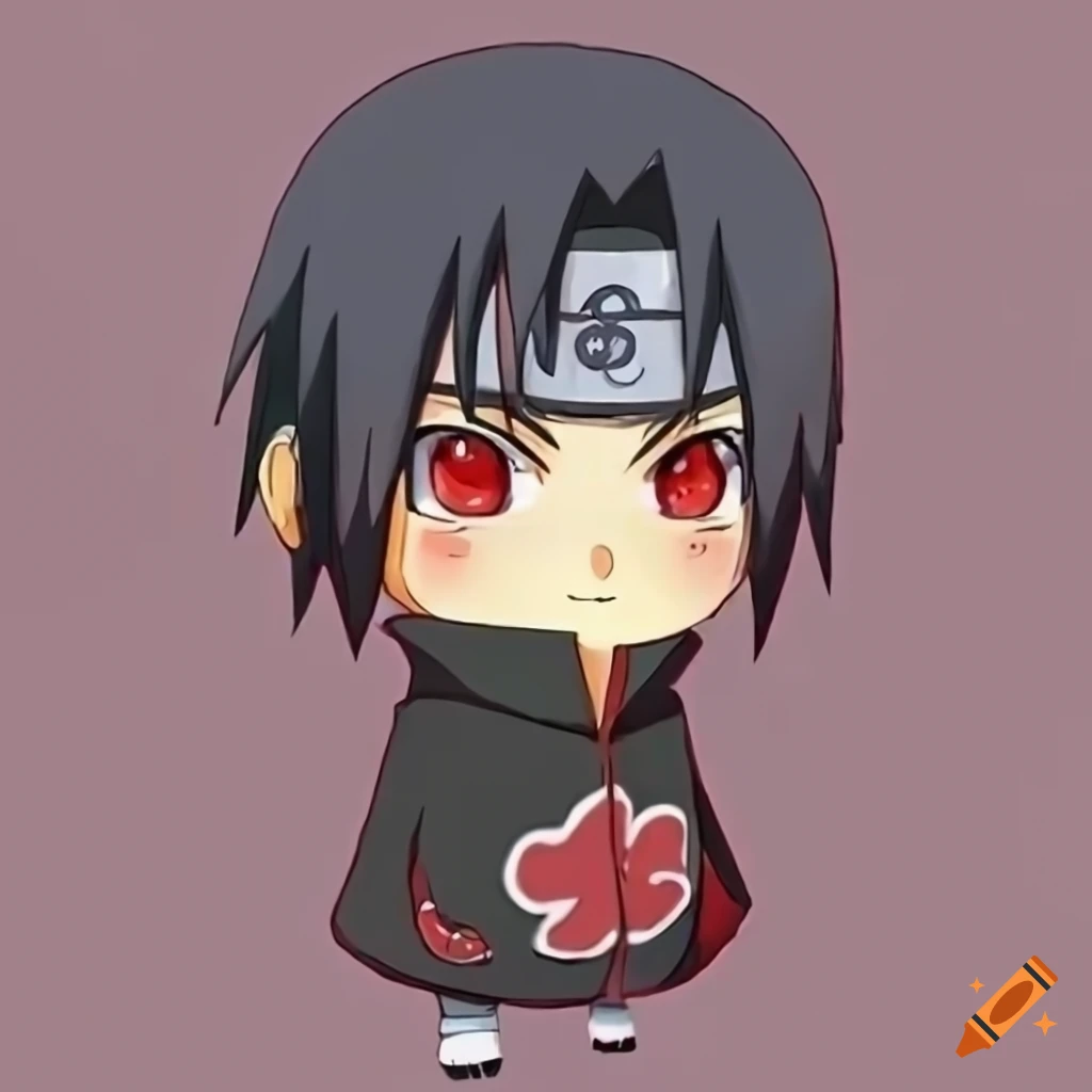 Chibi version of itachi character on Craiyon