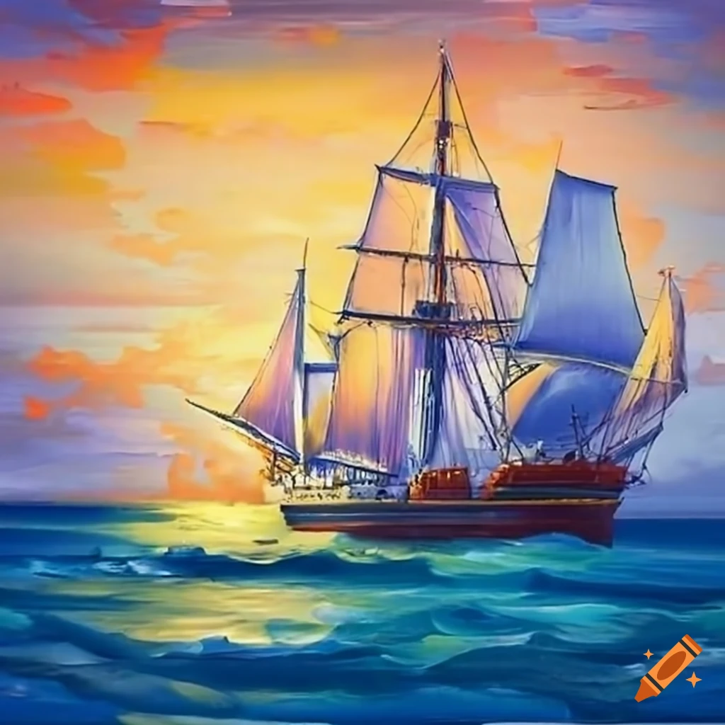 Bays and ships scenery