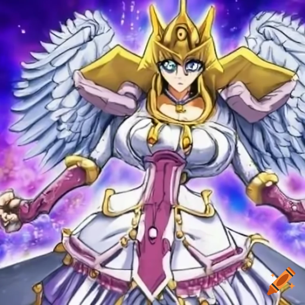 Angelic nurse Yu-Gi-Oh! card art in high definition full screen