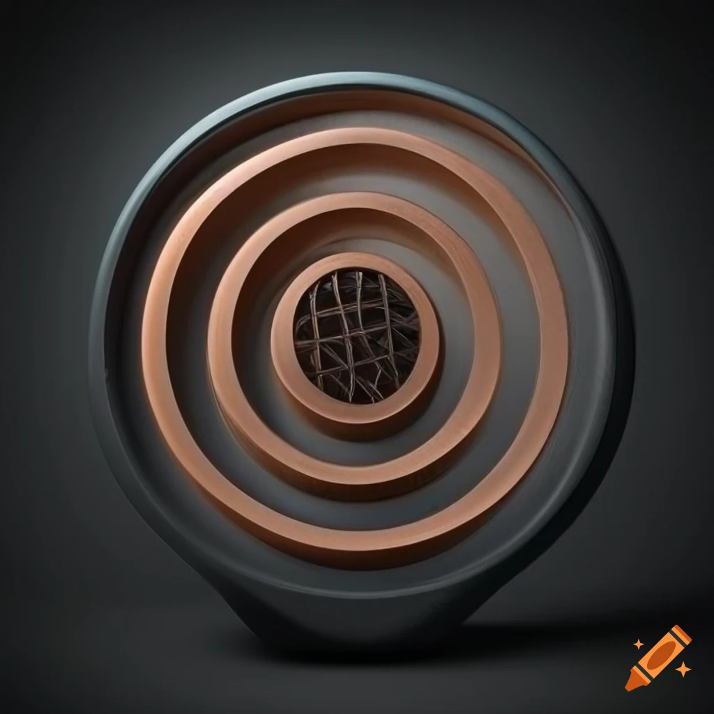 Natureinspired computer fan grill cover in warm studio lighting on Craiyon