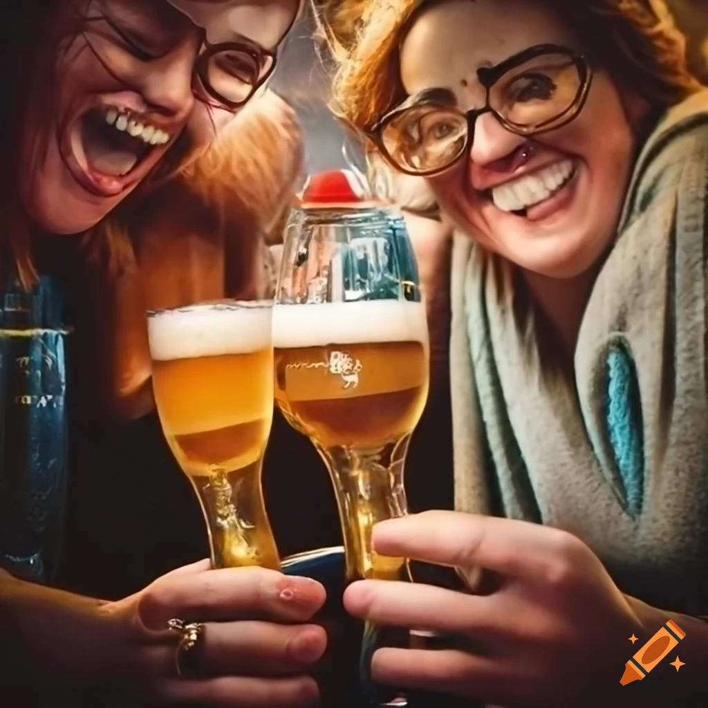 Beers at a pub quiz