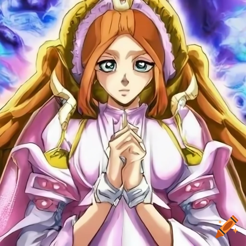 Angelic nurse Yu-Gi-Oh! card art in high definition full screen