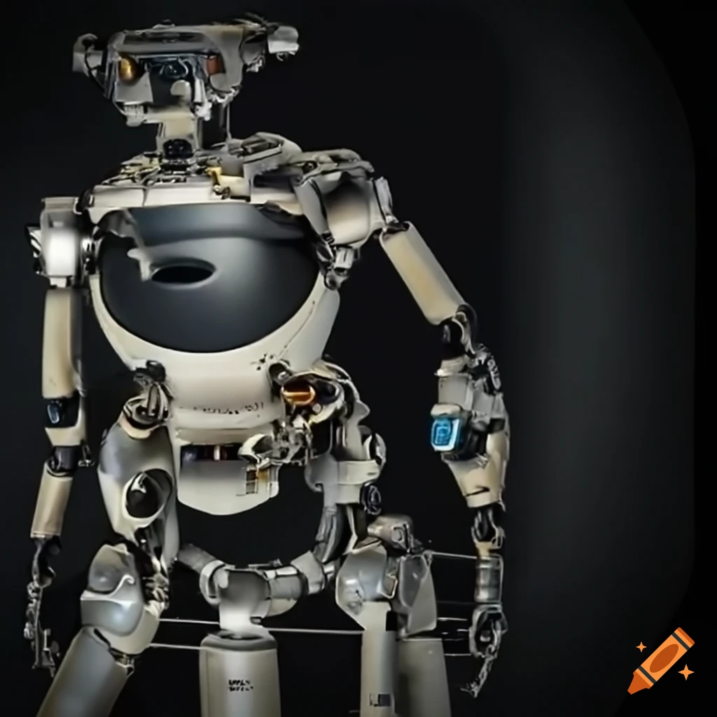 Robot on Craiyon