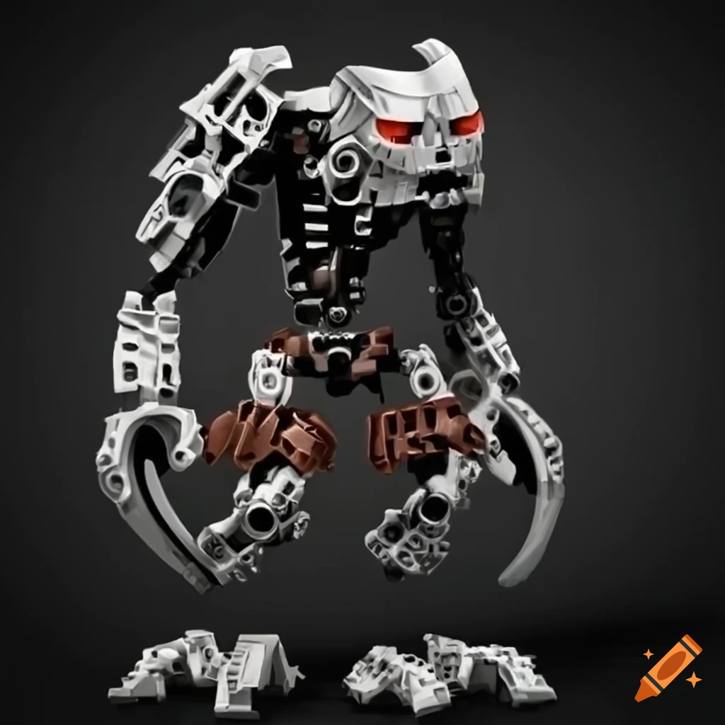 Brown Bionicle character