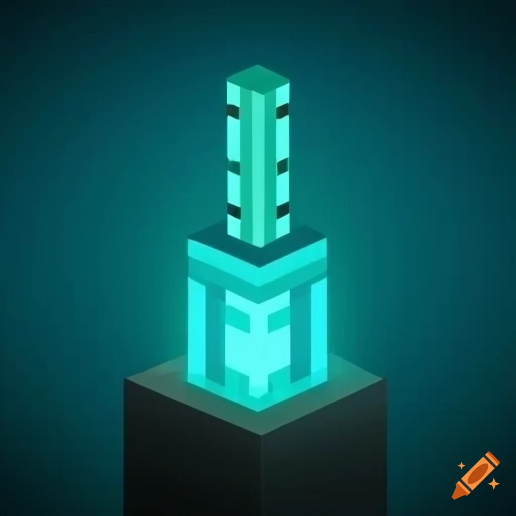 Minecraft server icon on Craiyon