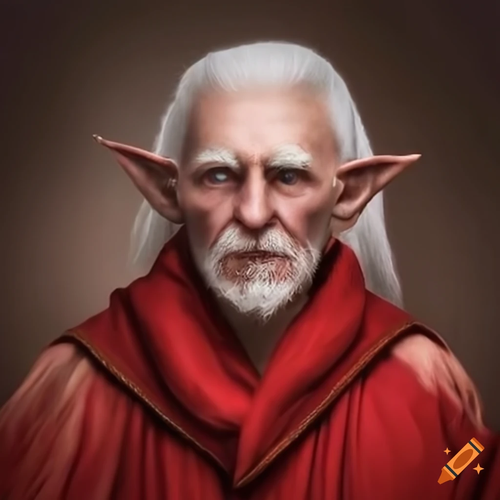 75-year-old-male-elf-in-a-red-robe-on-craiyon