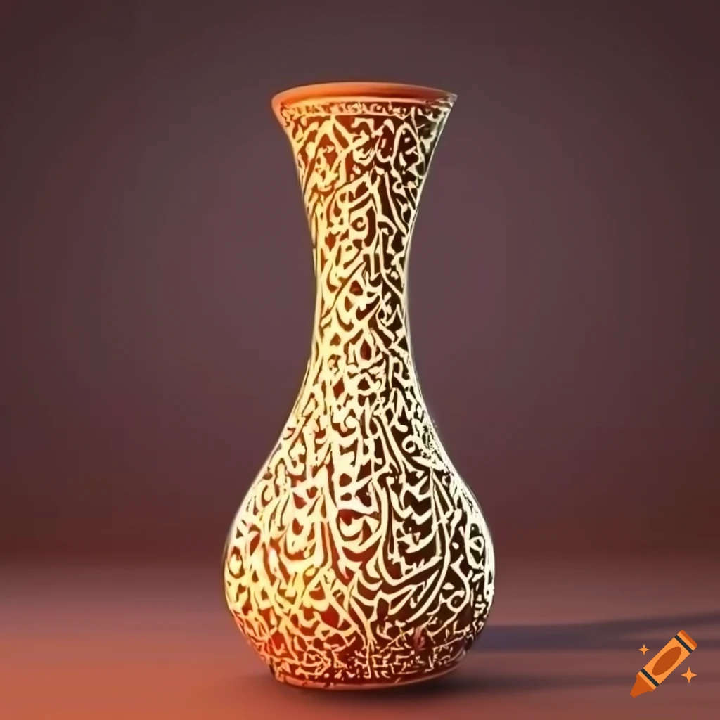 Original high definition arabic vases on Craiyon