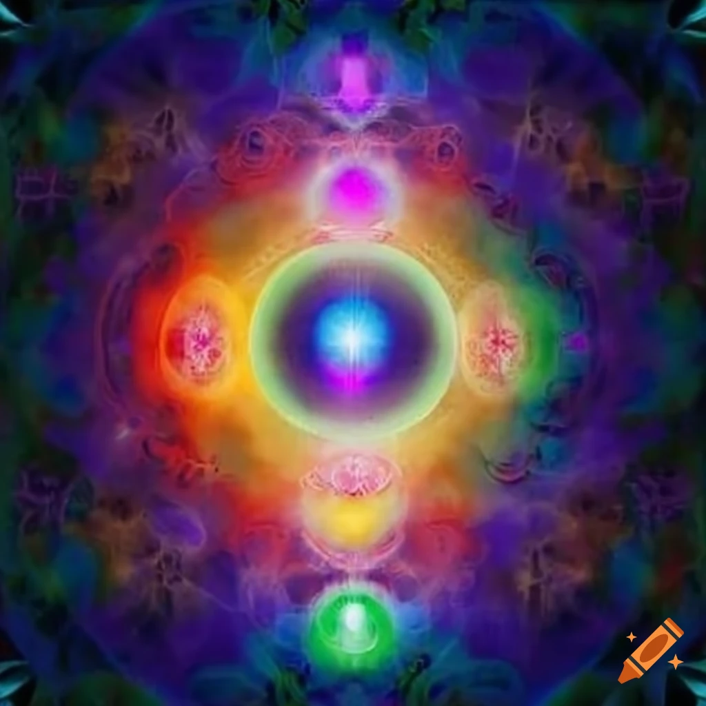 Open and radiant chakra symbolizing love and compassion