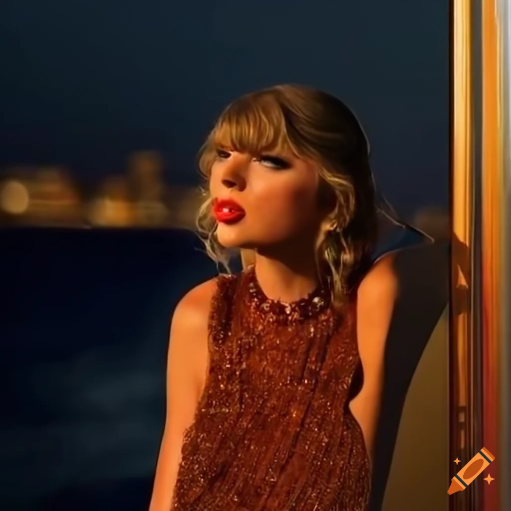 Portrait of a distinguished poet lady on a luxurious yacht