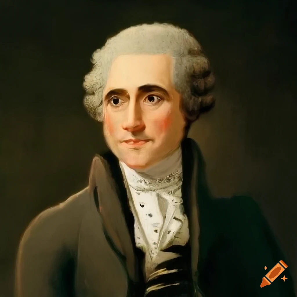 Portrait of an American politician from 1790