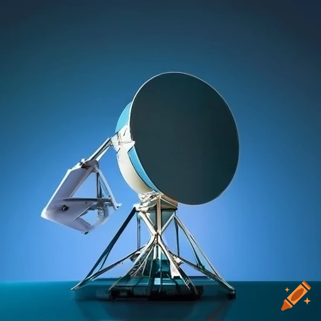 Radar dish on Craiyon