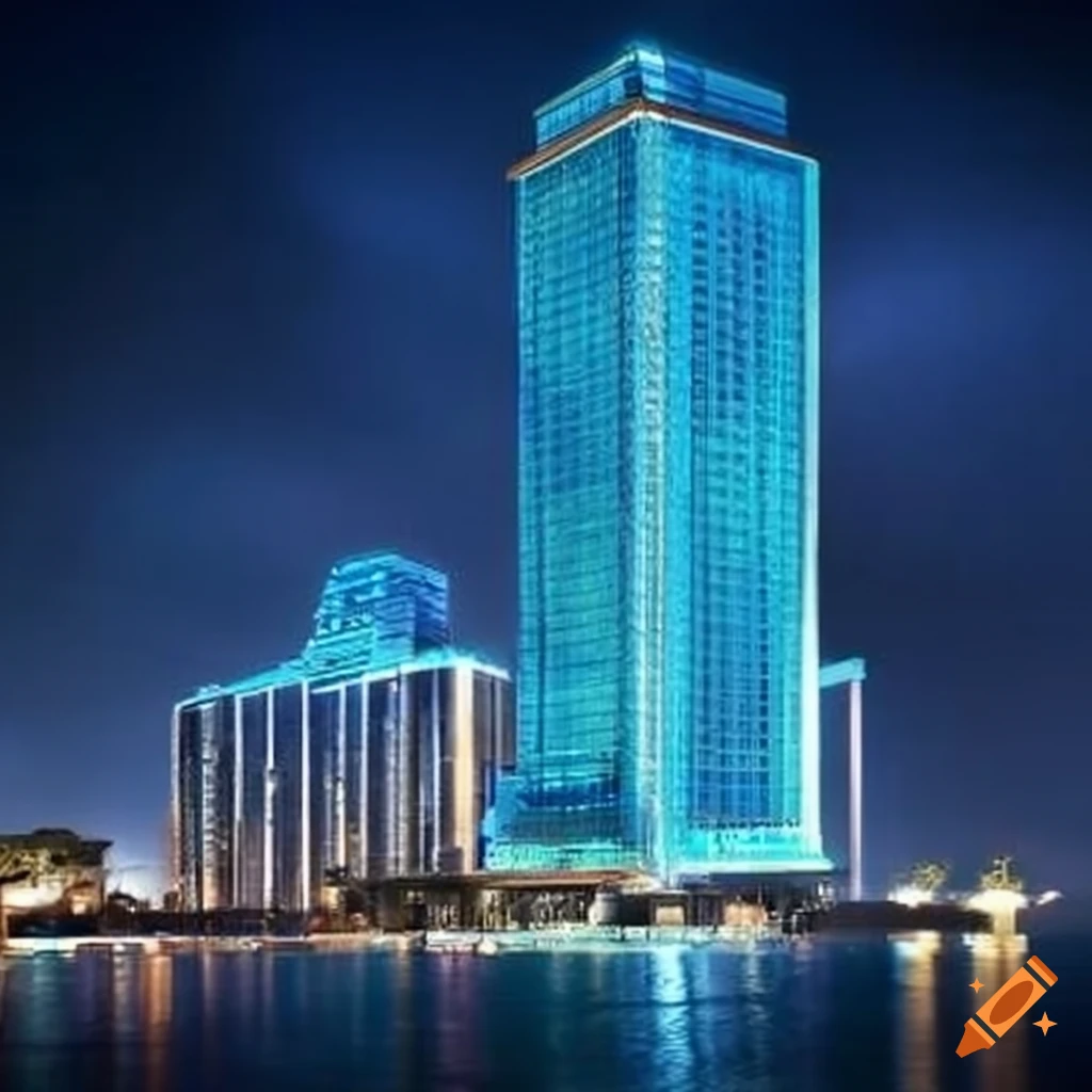 Gaming styles Skyscraper Waterfront hotel and resort