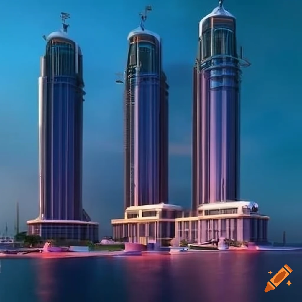 Gaming styles Skyscraper Waterfront hotel and resort