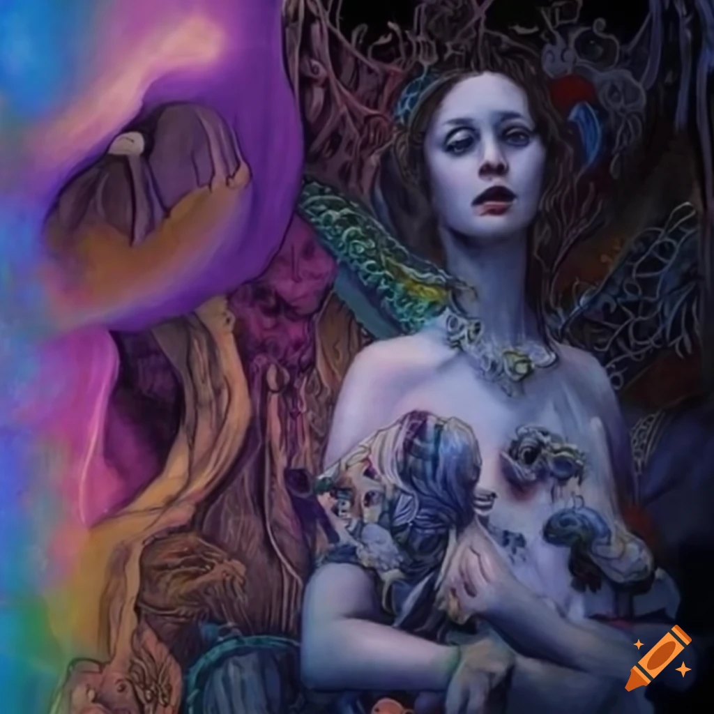 Lucid and vivid graphic novel art by james gurney on Craiyon