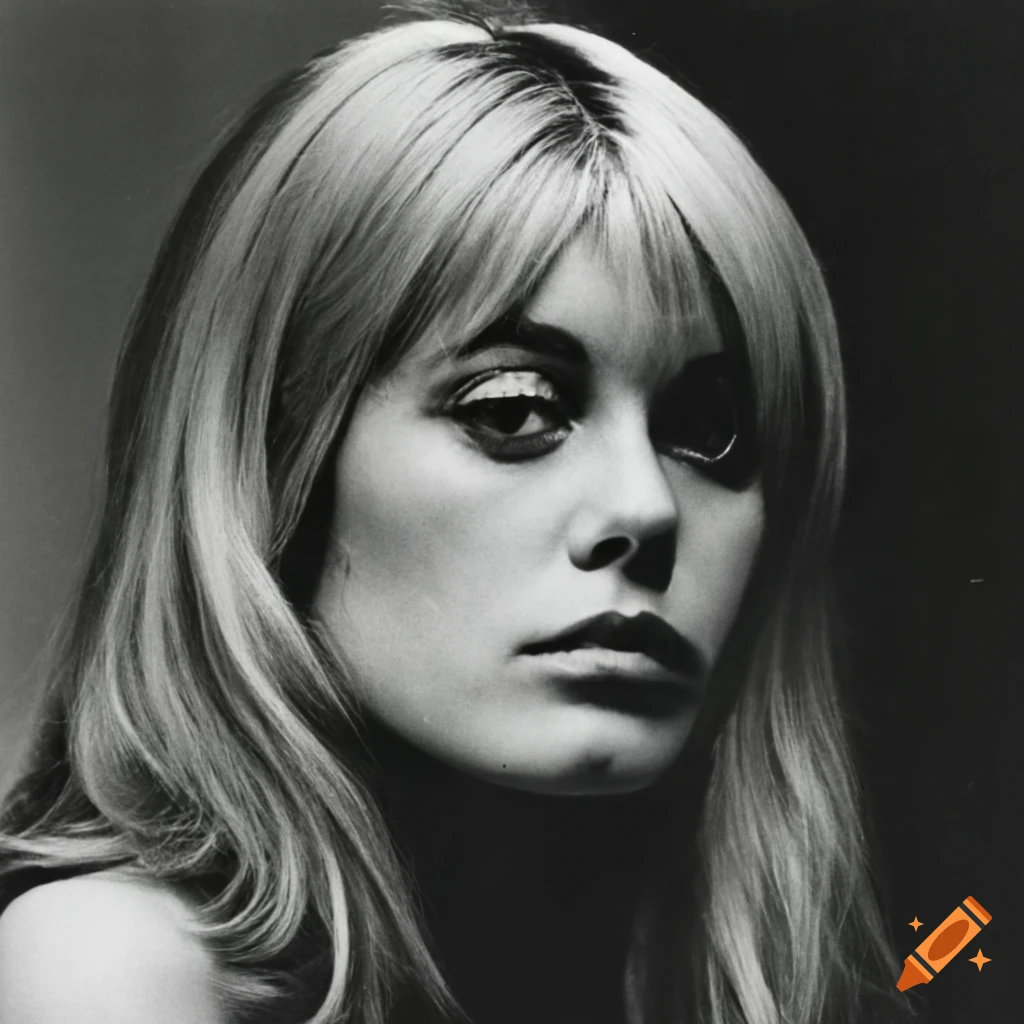 Revolutionary French girl icons from New Wave Cinema - Catherine Deneuve, Francoise Hardy, Jean Seberg
