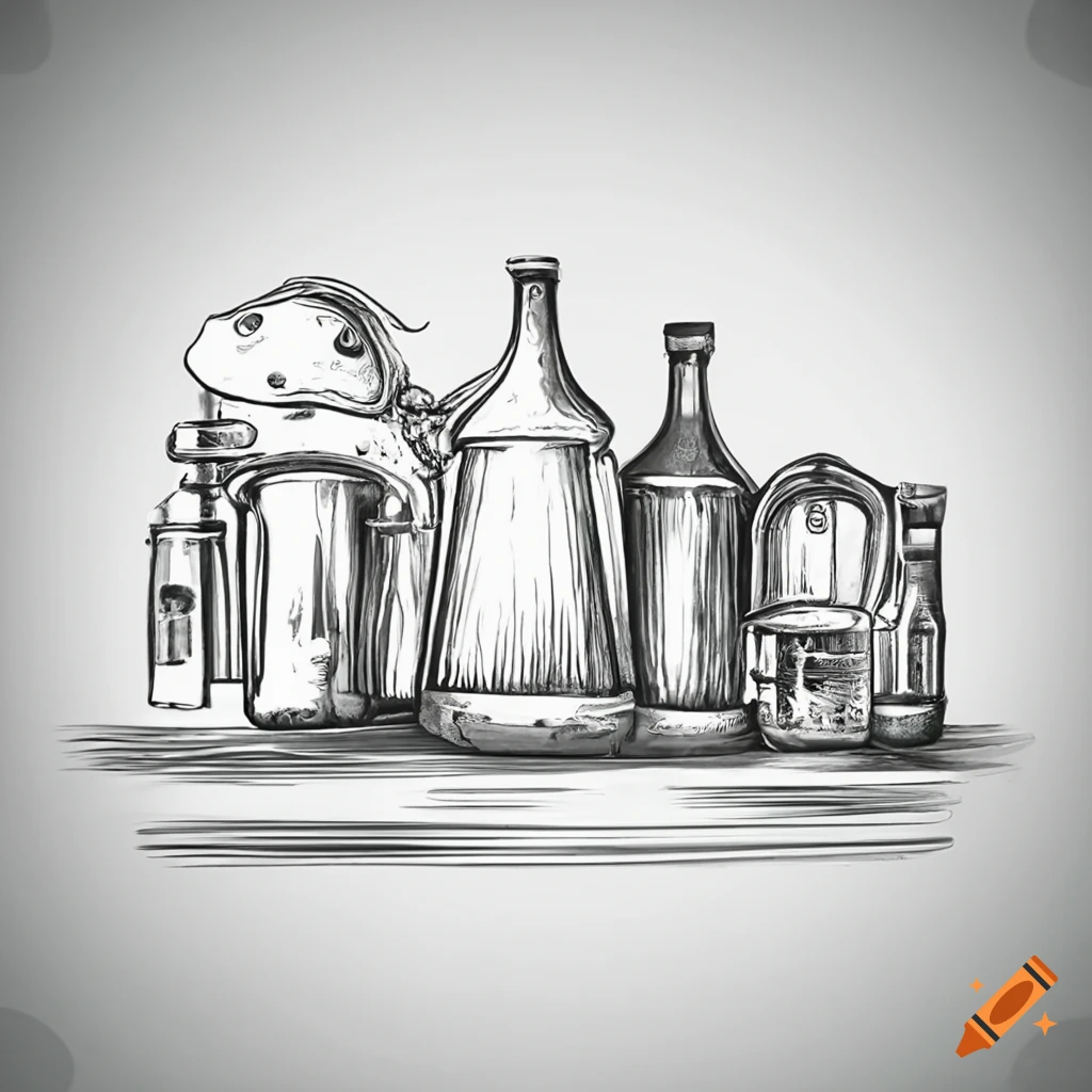 Modern brewery with marine biology and scientific themes