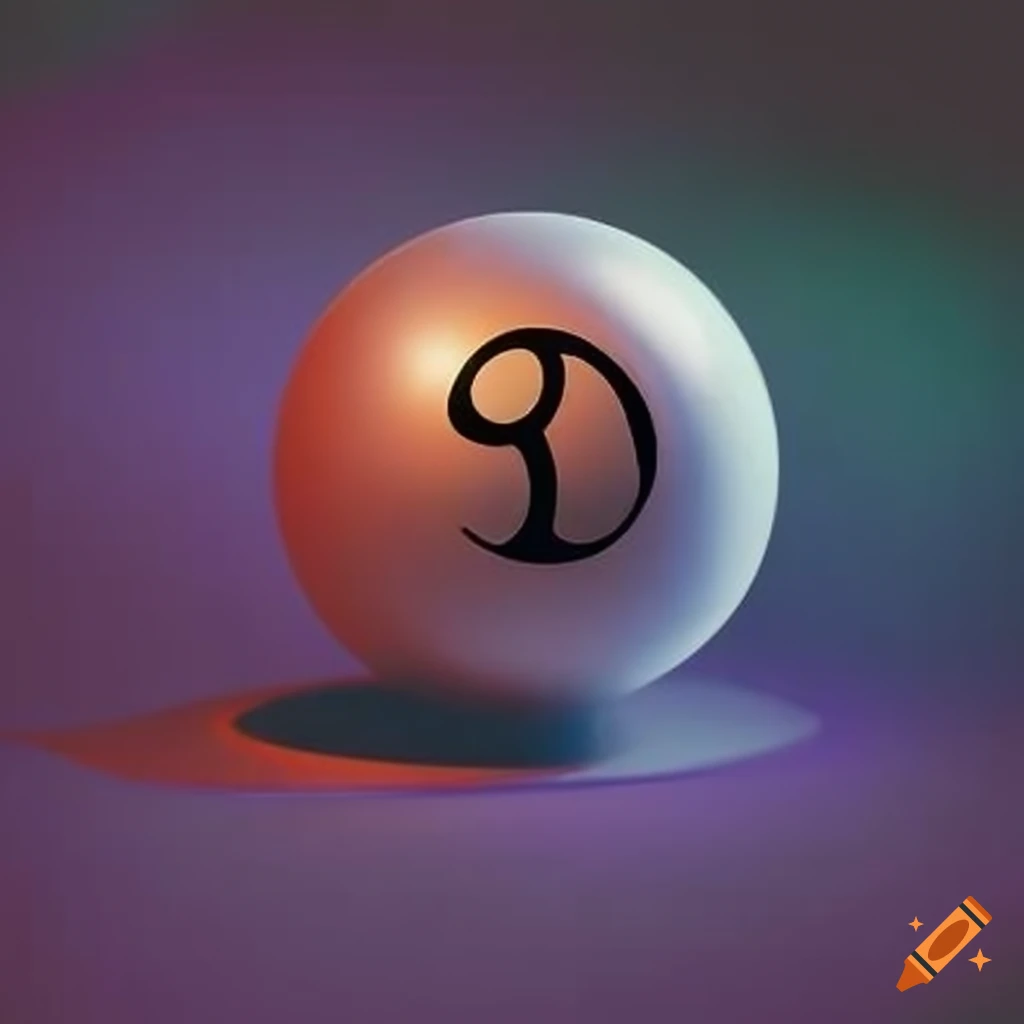 Magic 8 ball answer on Craiyon