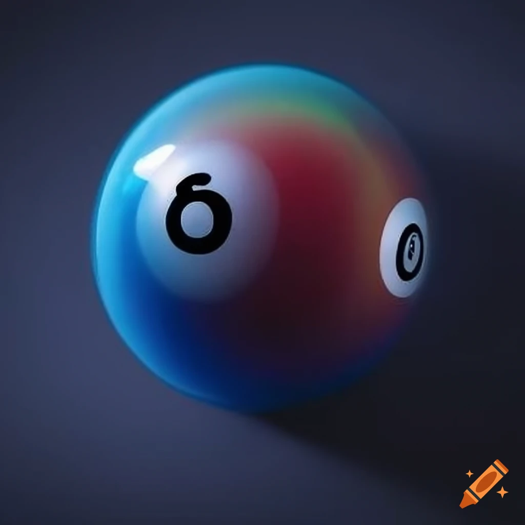 Magic 8 ball on Craiyon