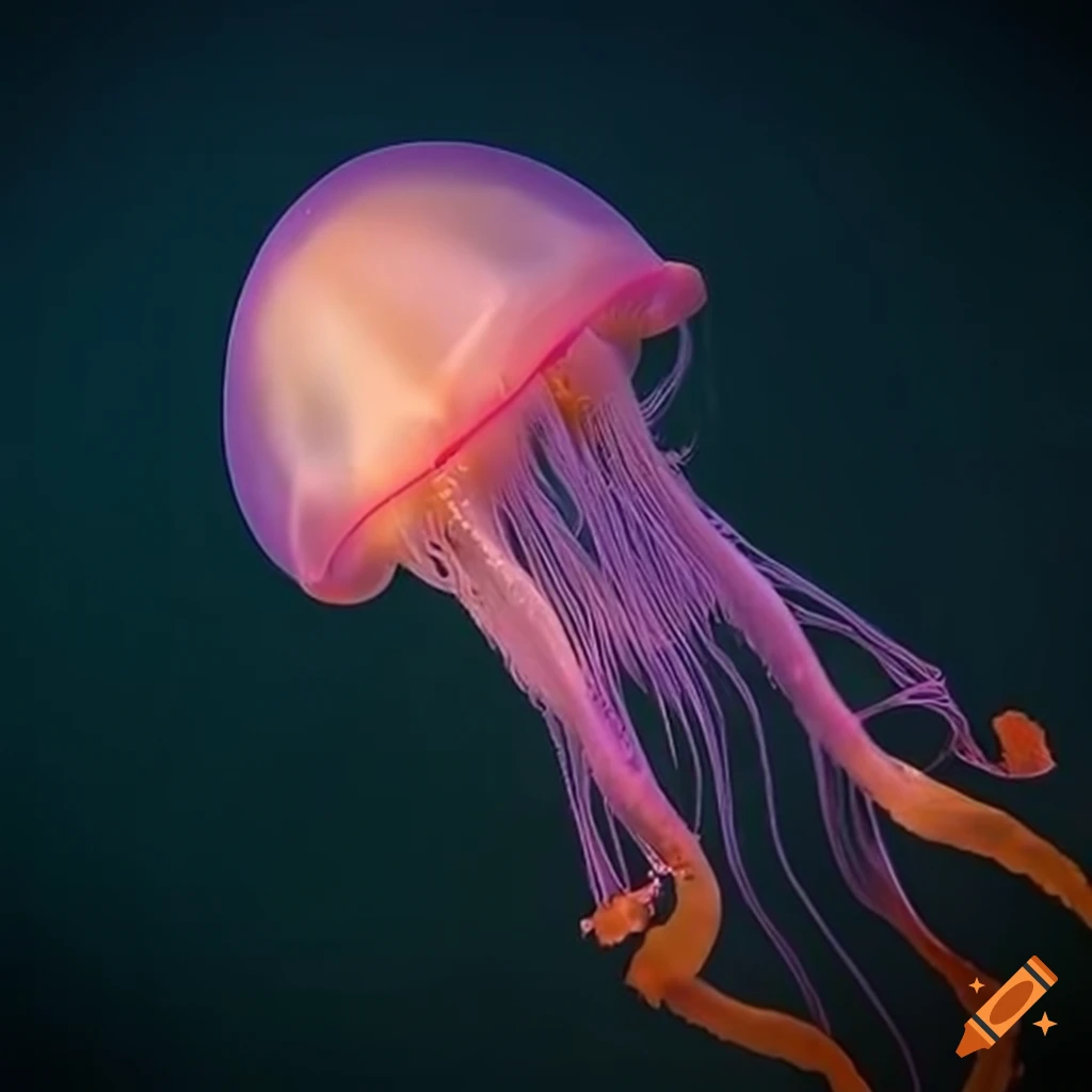 Solaris Floatilla, a creature with the elegance of a jellyfish and the vibrancy of a tropical flower