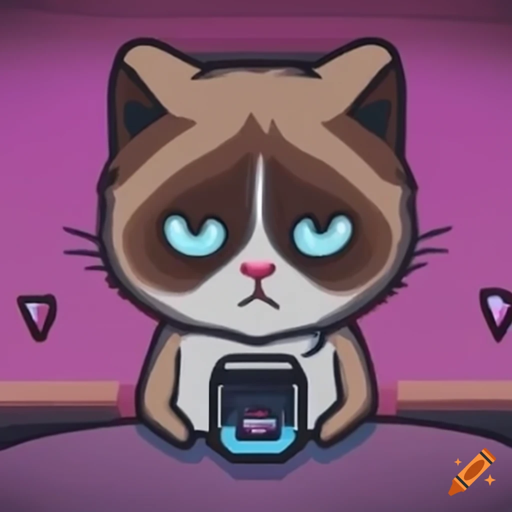Twitch Stream Grumpy Cat on PC