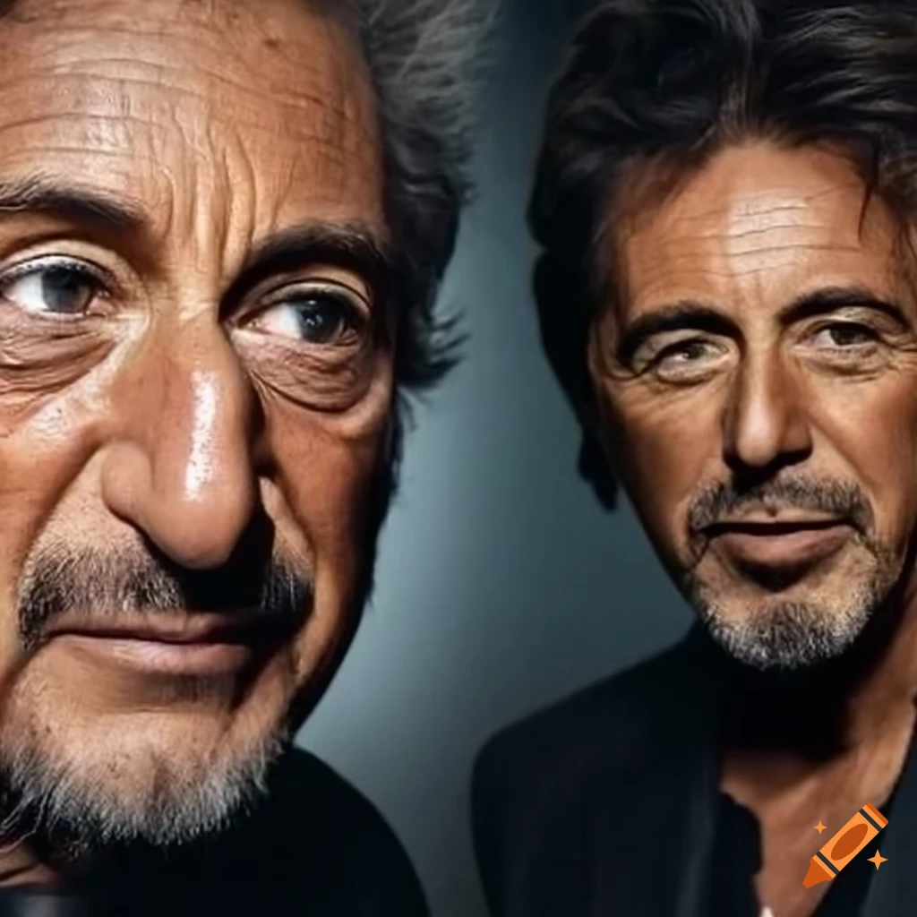 Hybrid between sean penn and al pacino on Craiyon