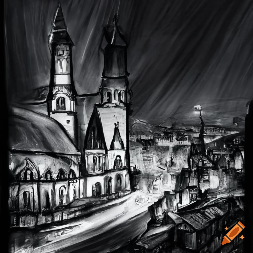 Würzburg at night