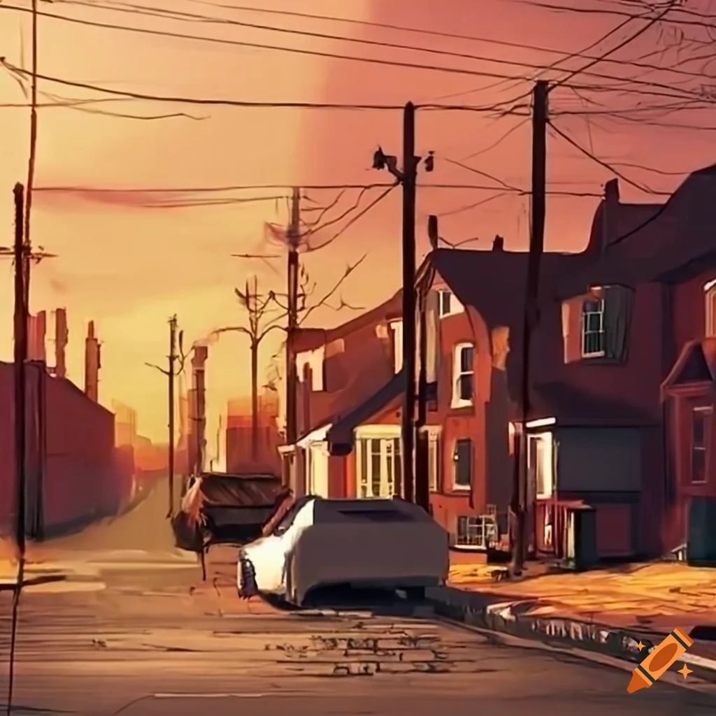 Suburban neighborhood