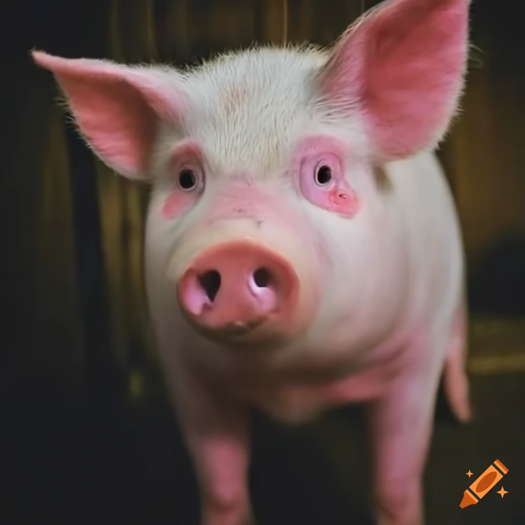 Picture featuring domestic pigs