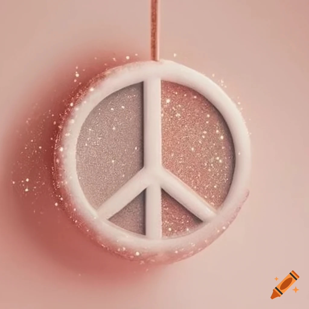 Boho glitter dreamy peace