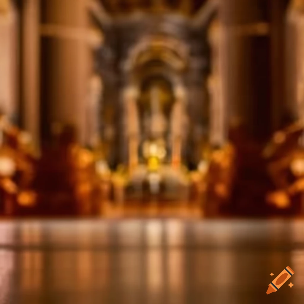 Sophisticated royal chamber