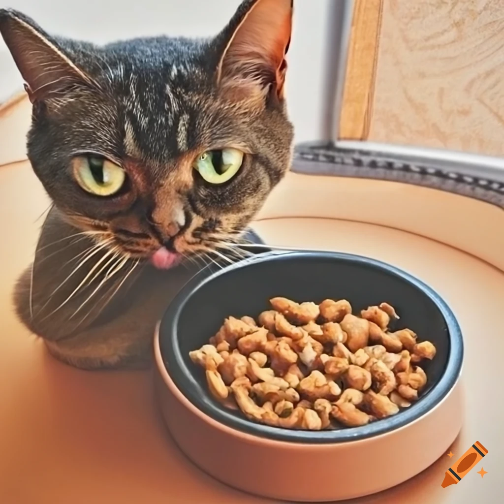 Grainfree cat food for cat lovers on Craiyon