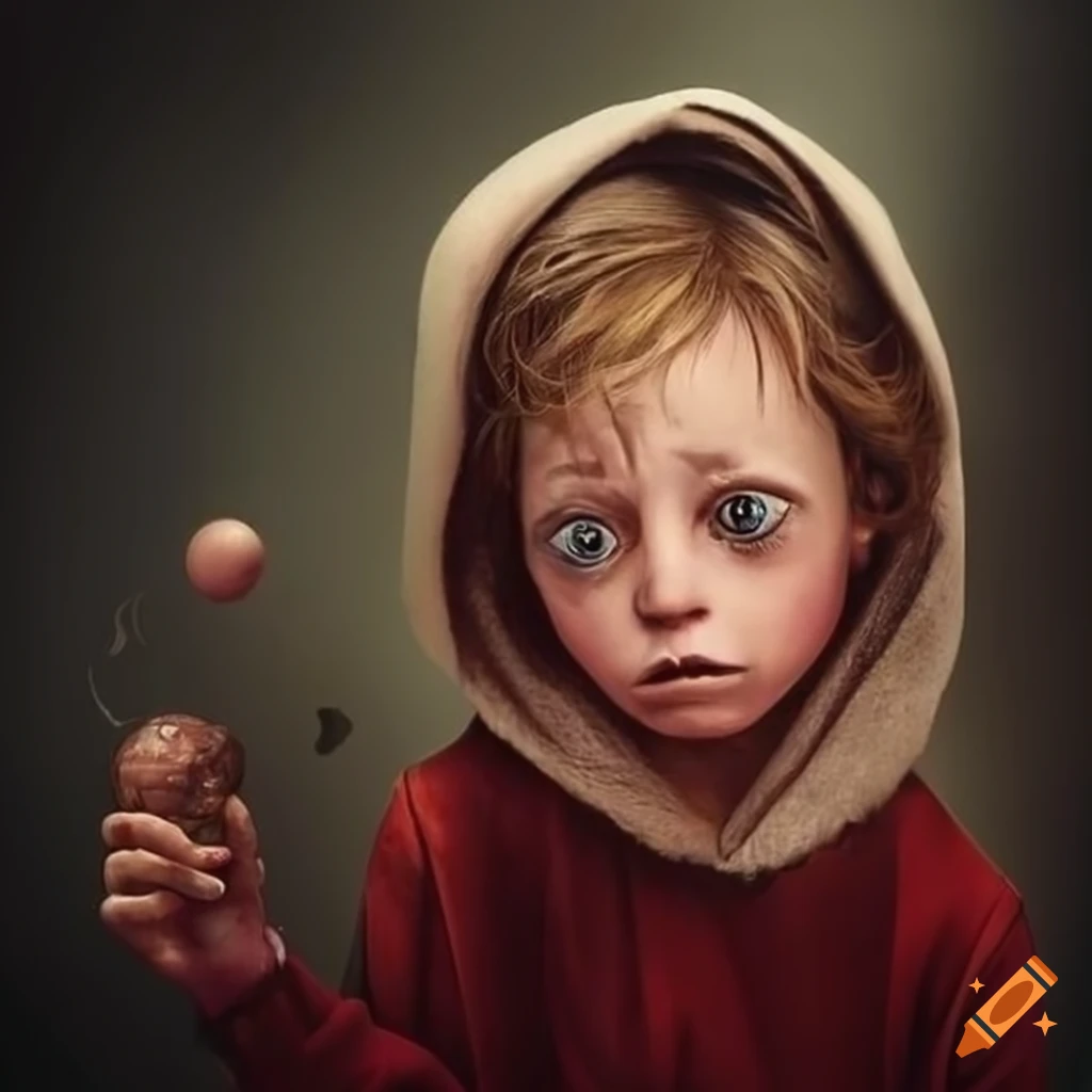 Anxious little weirdos depicted in a