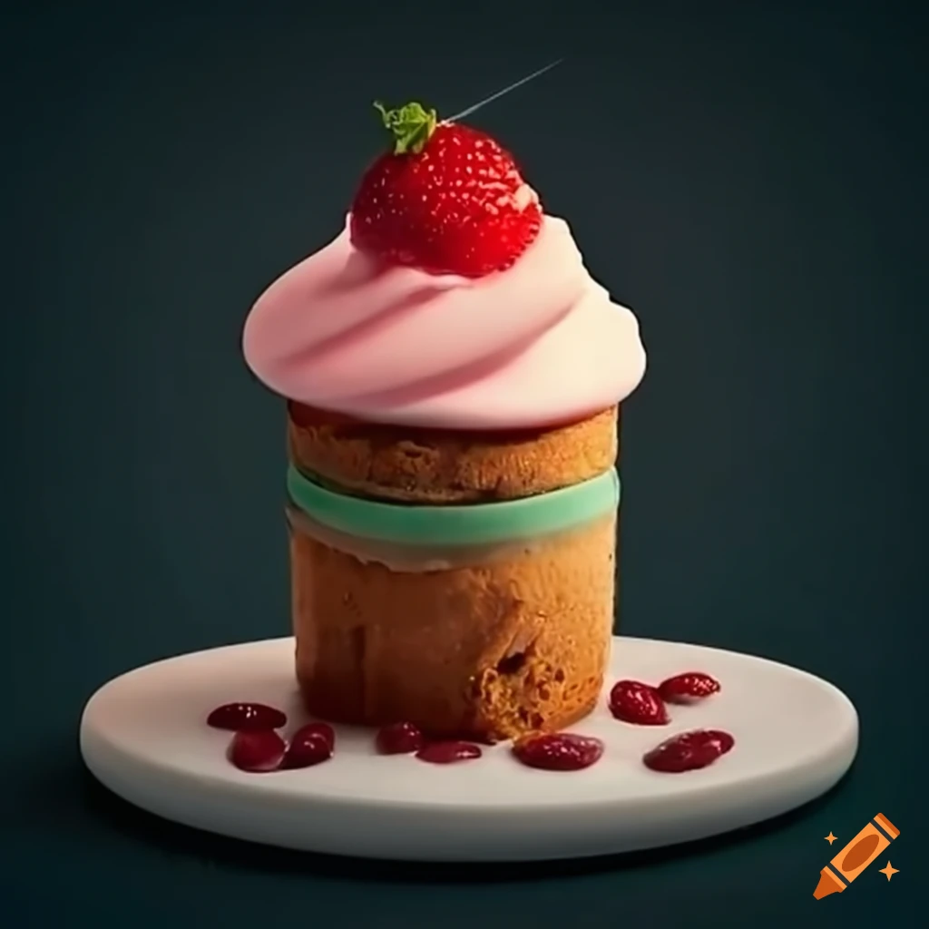 Dessert display at a roadside pop-up shop