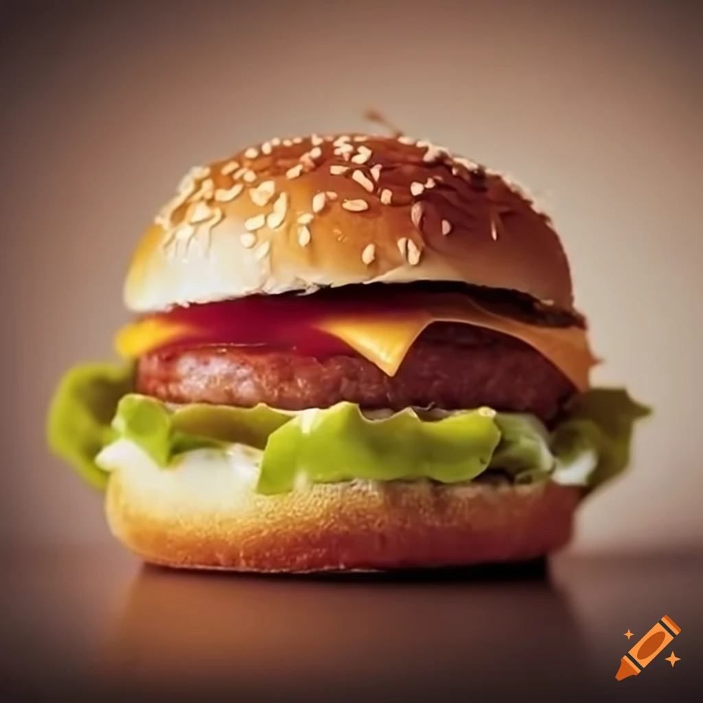 Crispy burger