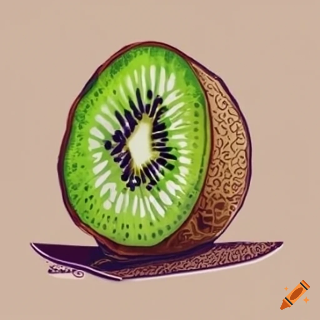 Kiwi fruit on Craiyon