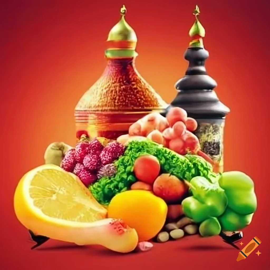 Celebrating Ramadan with fruits and vegetables