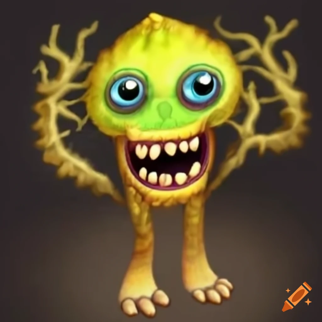 Singing Monsters Lemon Creature
