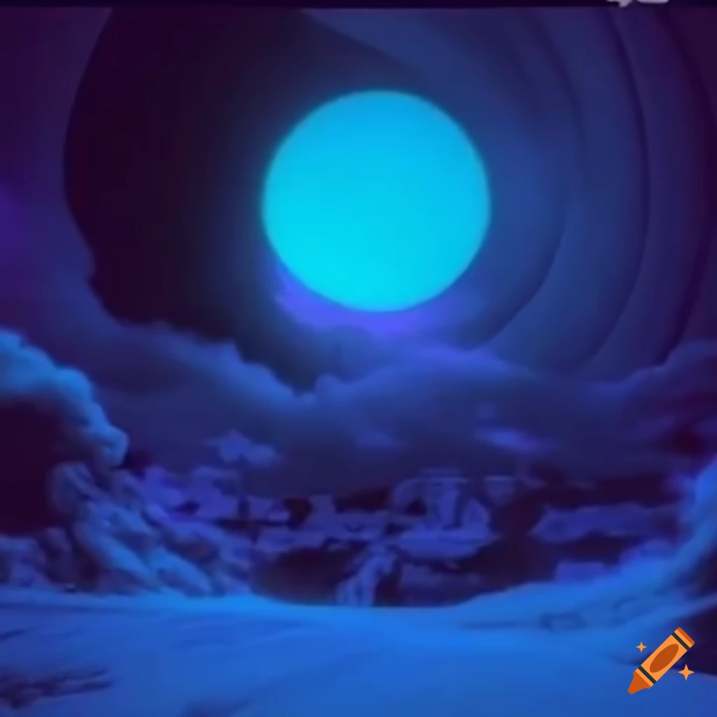 Mysterious dream with '80s-style VHS aesthetic