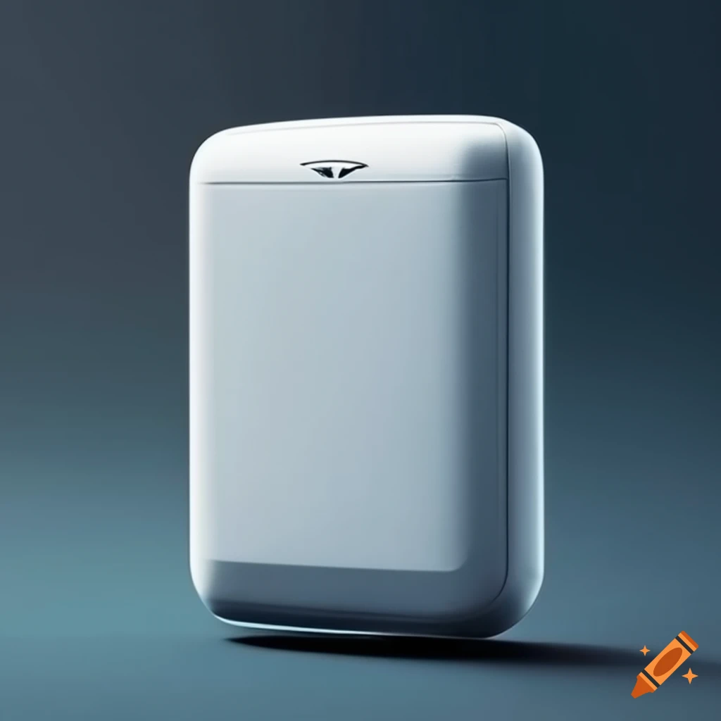 White powerbank for charging Tesla electric cars