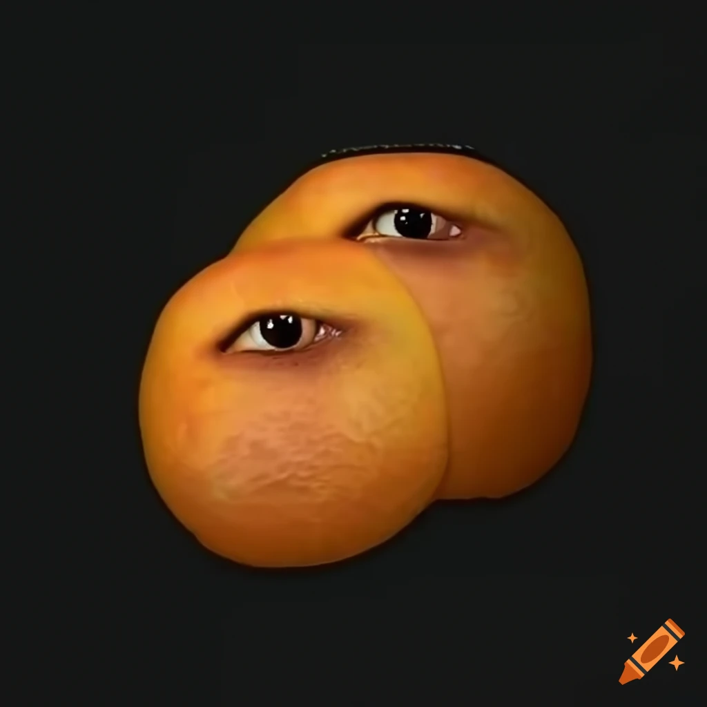 Annoying orange character in csgo game on craiyon