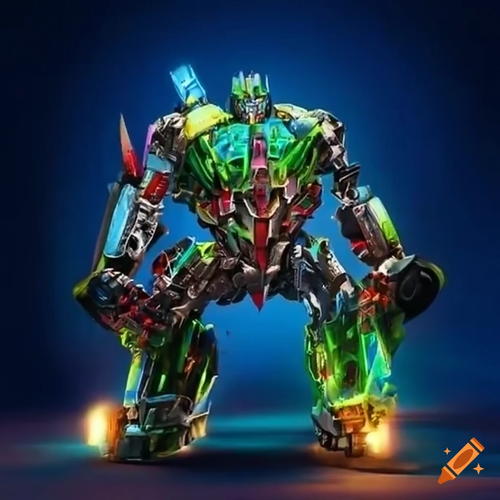 Transformer made from spare parts of deceased transformers on a land