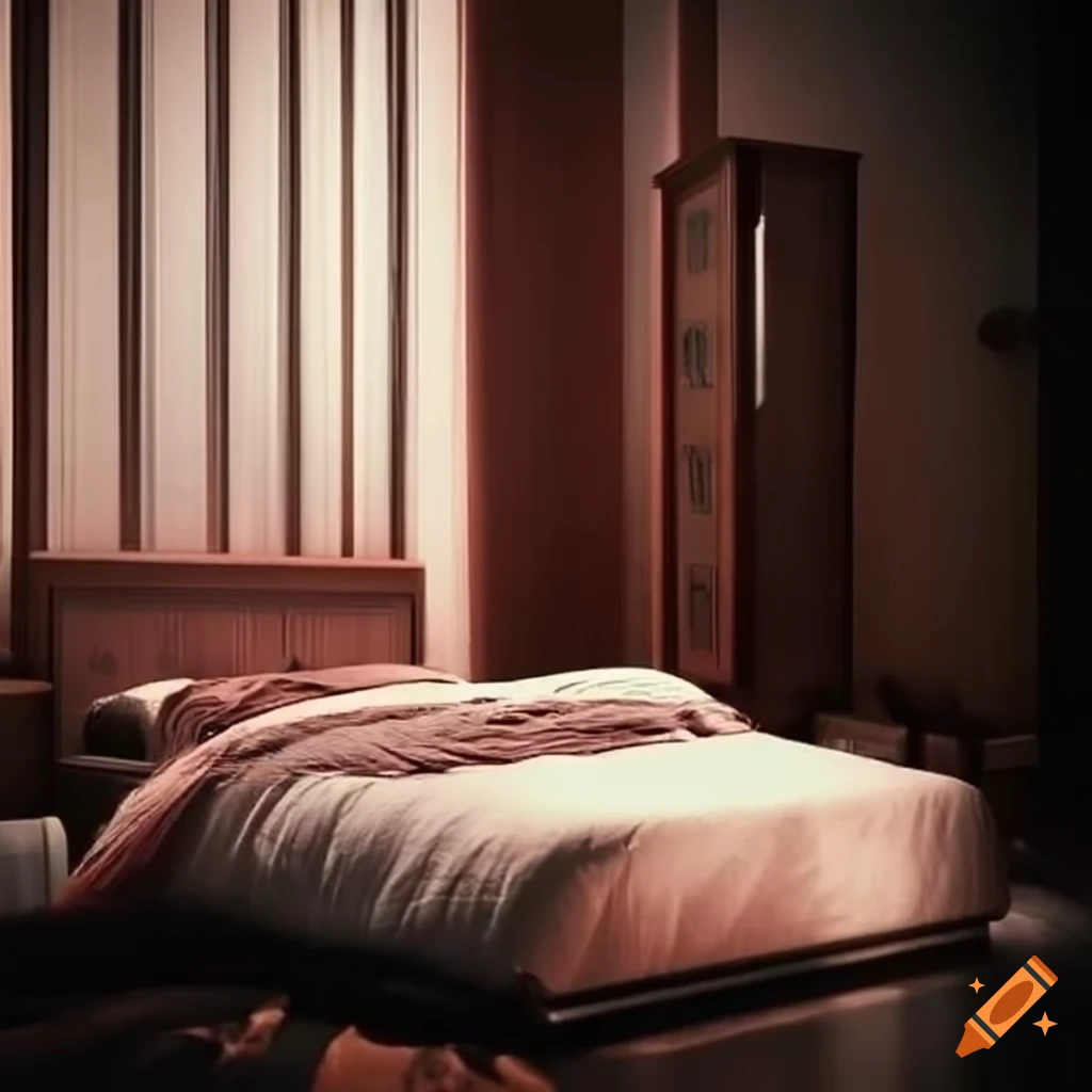 Bedroom from a mirror's point of view