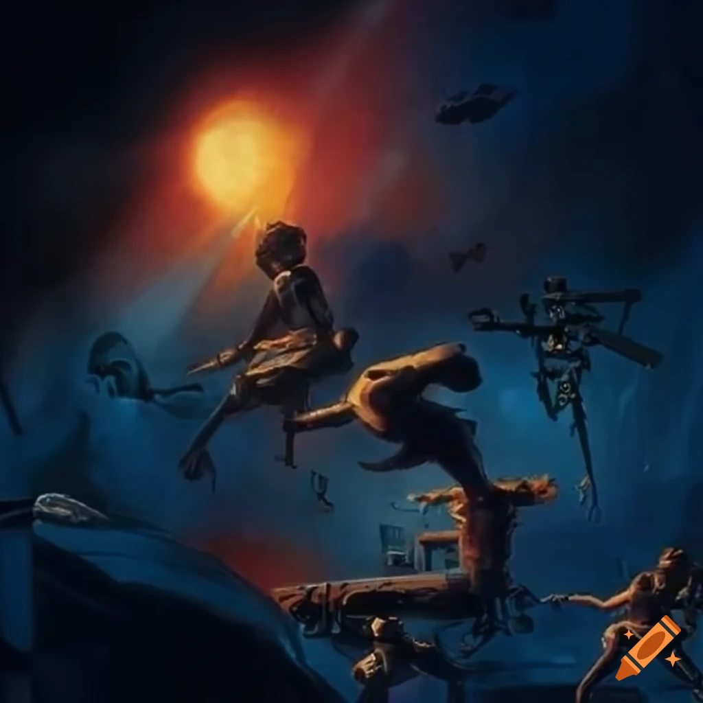 Space station inspired by langouste, ralph mcquarrie, bruce pennington, boris vallejo, and Chris Foss