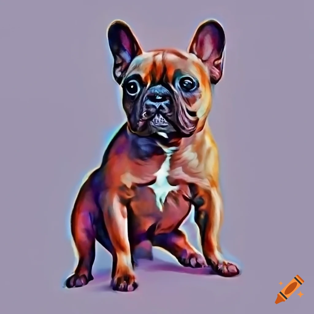 French bulldog in France