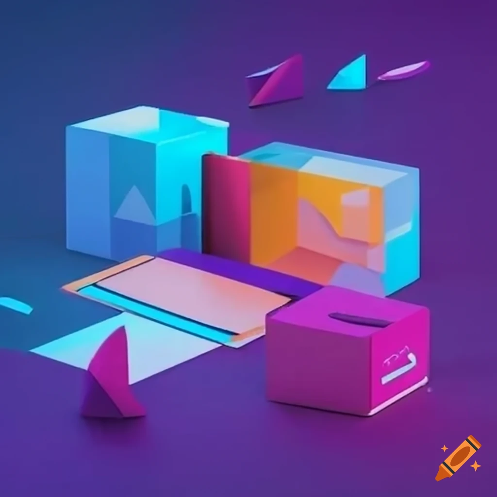 Layout design using css flexbox technology on Craiyon
